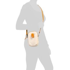 DIVINA FIRENZE Made In Italy Leather Mobile Phone Holder Crossbody Bag NWT